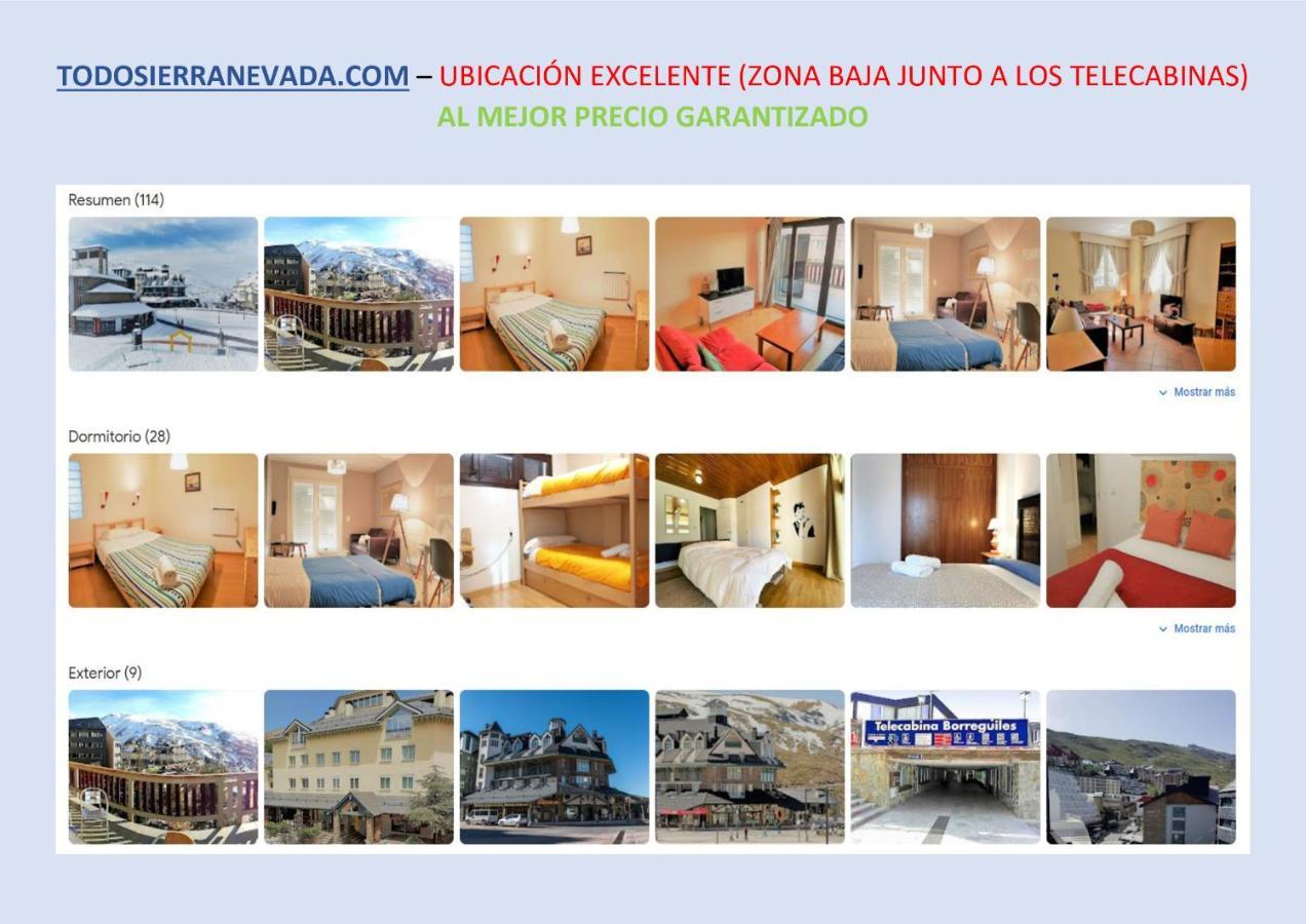 Ski Plaza Sierra Nevada & Zona Baja Εξωτερικό φωτογραφία